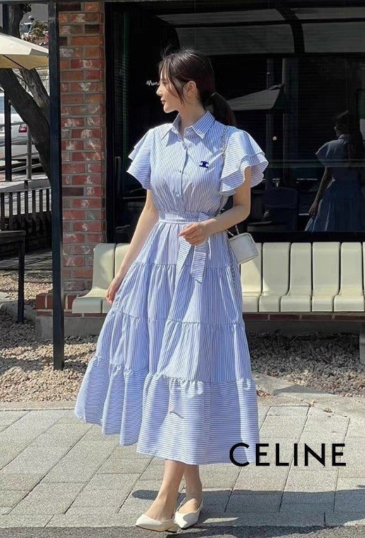 CL 셀린느 러플 원피스 