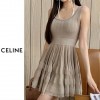CL 셀린느 [C] 훌 니트 나시 원피스 