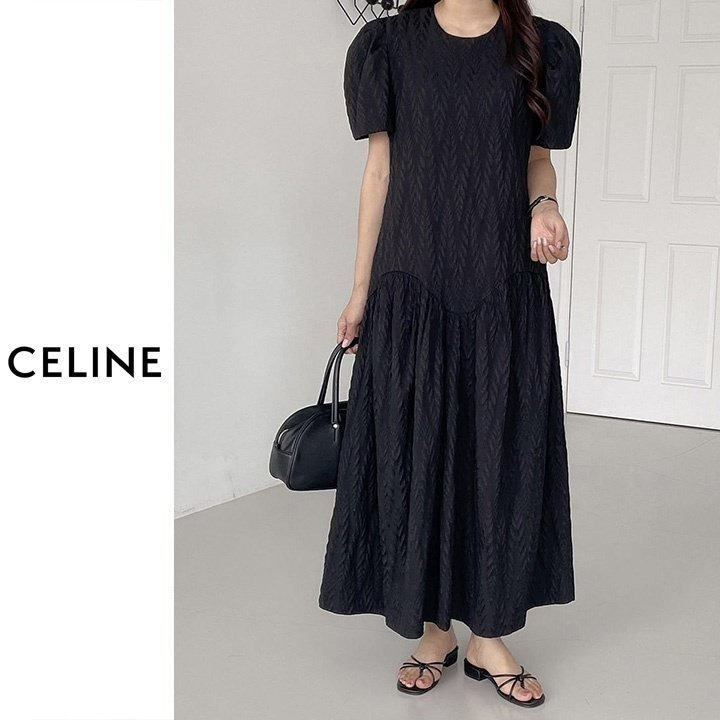 CL 셀린느 [C] 헤브 퍼프 롱원피스 