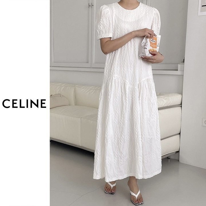 CL 셀린느 [C] 헤브 퍼프 롱원피스 