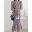 CL 셀린느 마벨진주버튼퍼프원피스 