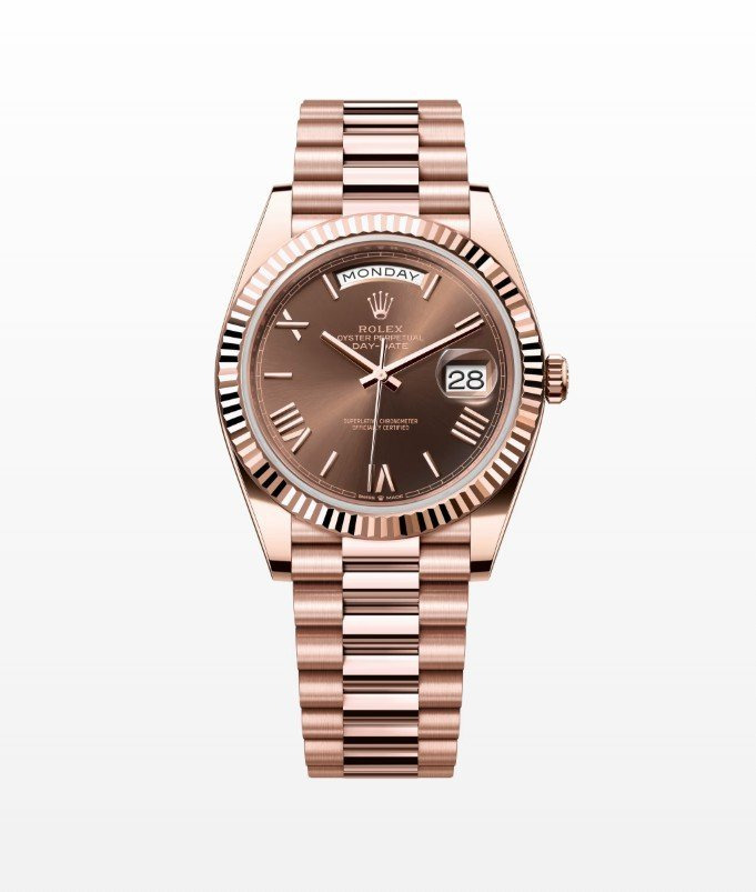 RL 롤렉스 데이데이트 초코판(브라운) 로마 