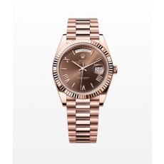 RL 롤렉스 데이데이트 초코판(브라운) 로마 