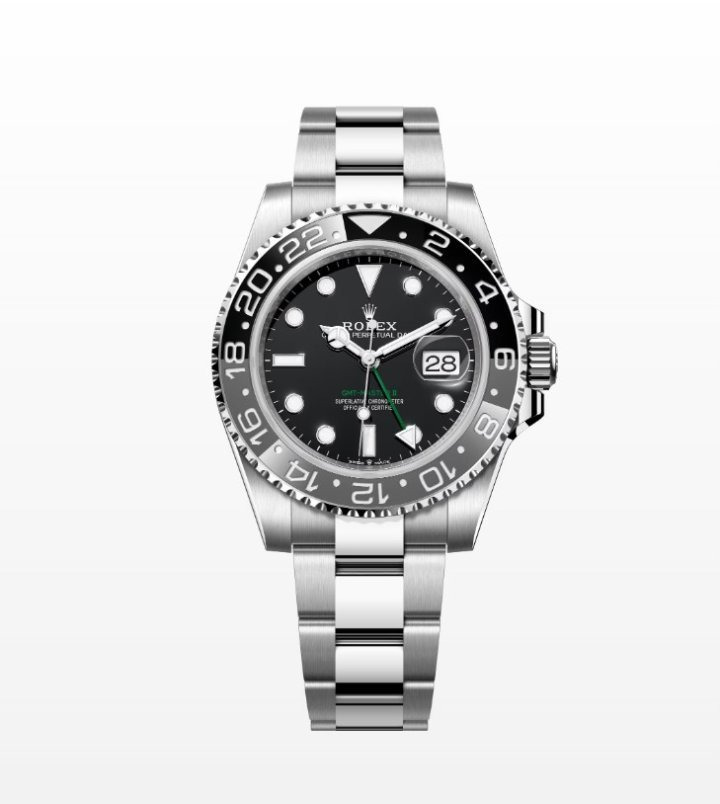 RL 롤렉스 GMT-마스터 2 블랙&그레이 