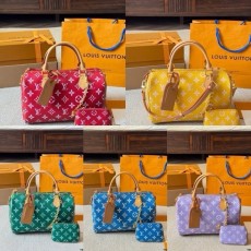 LV 루이비통 고급 스피디 반둘리에 30 