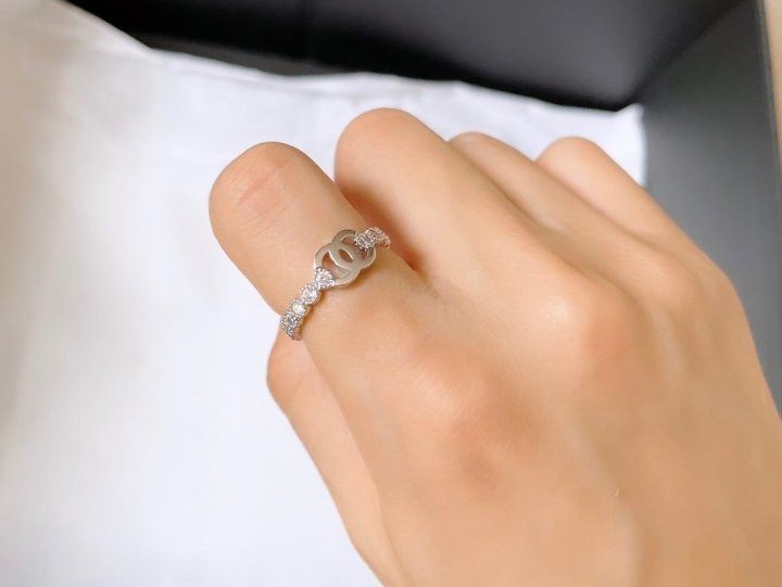 CN 샤넬 다미에 반지 