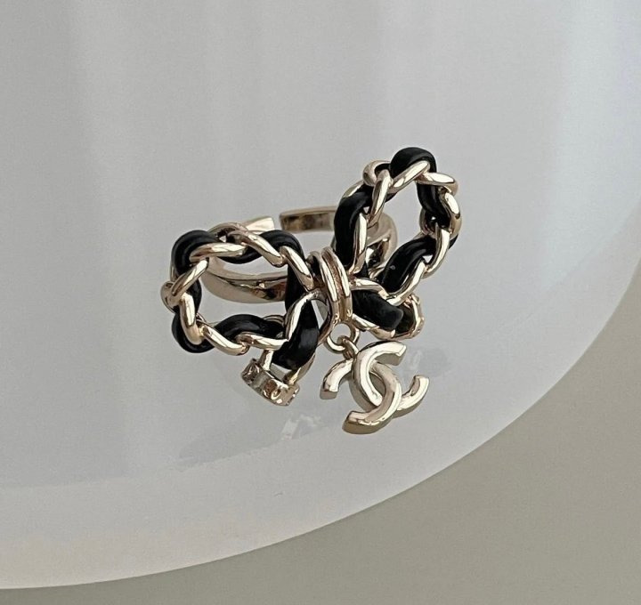 CN 샤넬 리본 반지 