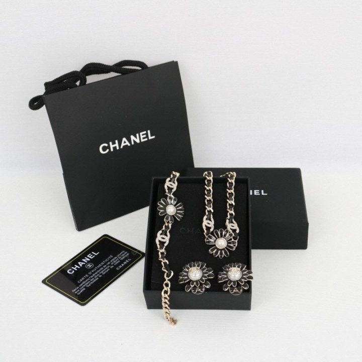 CH 크롬하츠 목걸이 팔찌 주얼리 3종 세트