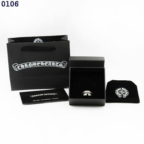 CH 크롬하츠 크로스 밴드 링 반지