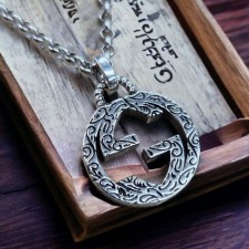 GC 구찌 인터로킹 G 펜던트 목걸이  