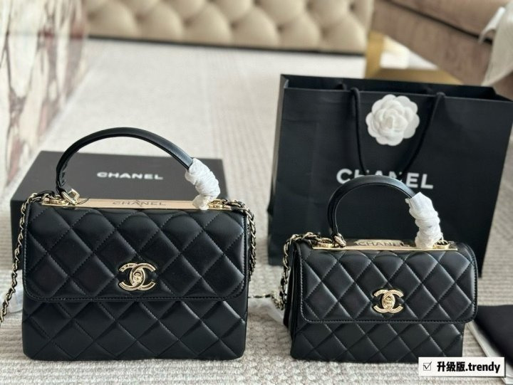 CN 샤넬 트렌디 CC 탑핸들백 