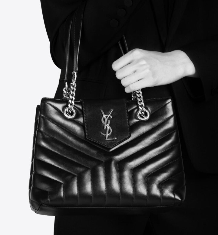 YS 생로랑 룰루 쇼핑백 