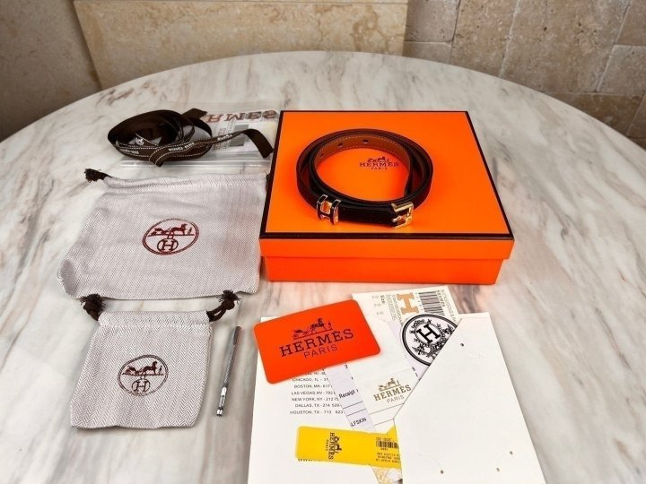 HM 에르메스 팝아슈 벨트 15mm 