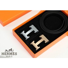 HM 에르메스 H 버클 양면벨트 