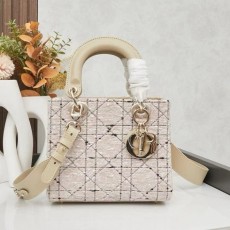 DO 디올 LADY D-LITE 미디엄 백 