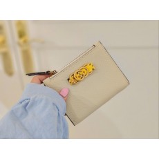 GC 구찌 인터로킹 G 파이톤 보우 지퍼지갑 