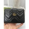 GC 구찌 마몬트 마틀라세 GG 버튼 반(지)갑 