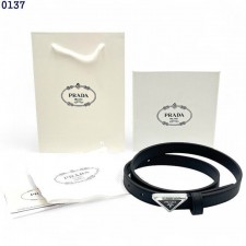 PD 프라다 사피아노 레더 여성벨트