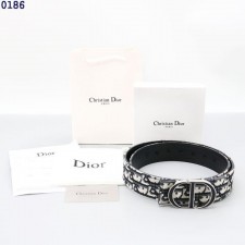 DO 디올 오블리크 자카드 리버서블 레더 벨트