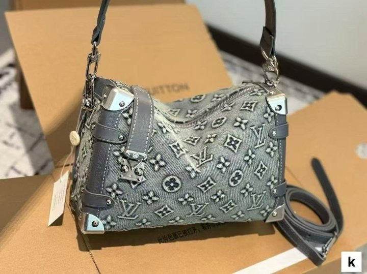 LV 루이비통 데님 사이드 트렁크 PM 