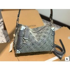 LV 루이비통 데님 사이드 트렁크 PM 