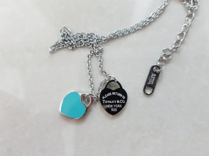 TC 티파니 리턴투 목걸이 민트 
