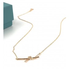 TC 티파니 노트 펜던트 하프파베 목걸이 