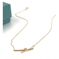 TC 티파니 노트 펜던트 하프파베 목걸이 