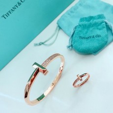 TC 티파니 네로우 팔찌 티반지