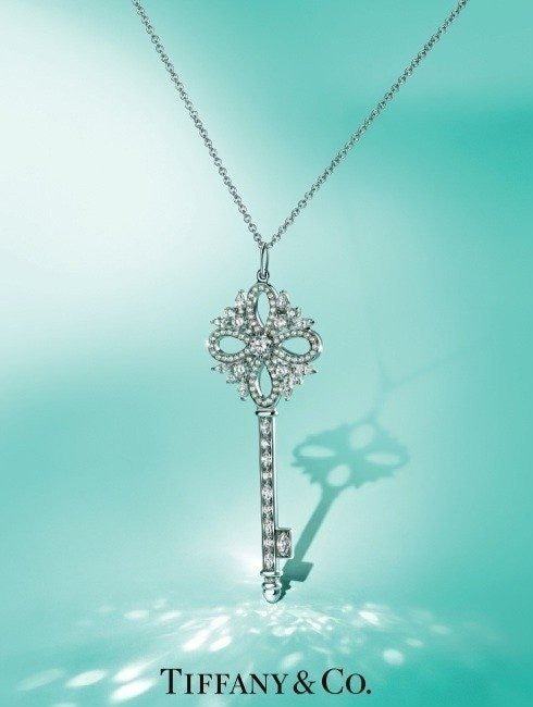 TC 티파니 빅토리아 키 펜던트 목걸이✔수입 