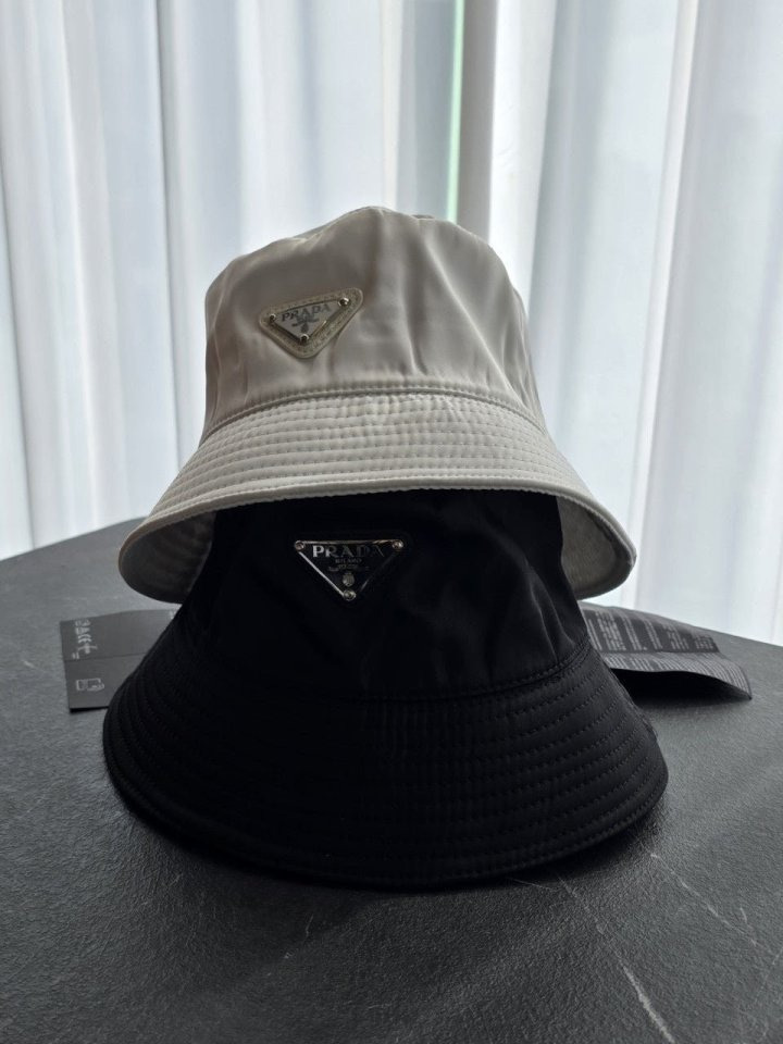 PD 프라다 벙거지 나일론 버킷 햇 