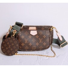 LV 루이비통 고급 멀티 포쉐트 악세수아 그린 1 