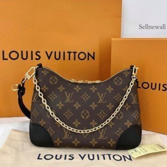 LV 루이비통 블로뉴 숄더백 블랙  