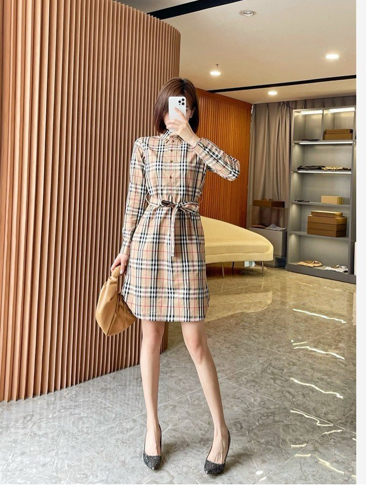 BB 버버리 셔츠 원피스 (최고급)