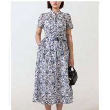 DO 디올 수입 버터플라이 셔츠 롱 원피스  (최고급)