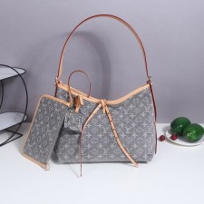 LV 루이비통 캐리올 데님 그레이 