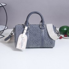 LV 루이비통 키폴 반둘리에 데님 