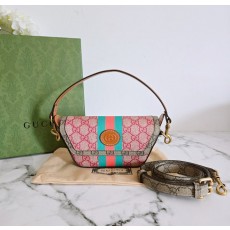 GC 구찌 [ 고급 ] 25년형 리뉴얼 웹(WEB) GG 탑 핸들 미니백 1 