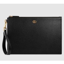 GC 구찌 마몬트 레더 클러치  