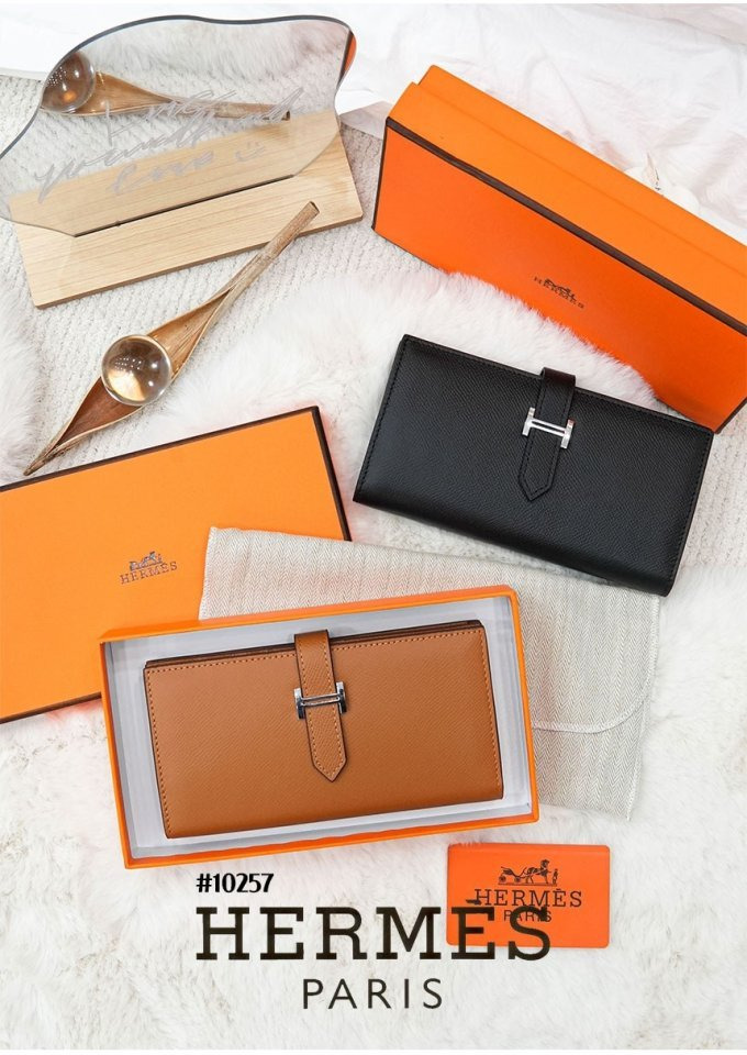 HM 에르메스 베안 번 수플레 신형 장지갑 재입고