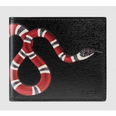 GC 구찌 스네이크 블랙 반지갑 