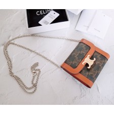 CL 셀린느 스몰 트리옹프 지갑 체인 스트랩 세트 