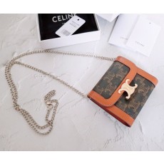 CL 셀린느 스몰 트리옹프 지갑 체인 스트랩 세트 
