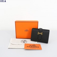 HM 에르메스 베안 미니 카드 지갑 블랙