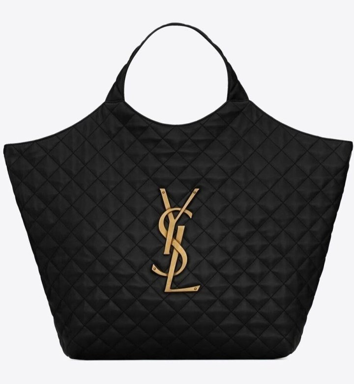 YS 생로랑 아이케어 맥시 램스킨 토트 