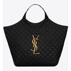 YS 생로랑 아이케어 맥시 램스킨 토트 