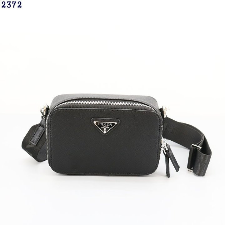 PD 프라다 2372 사피아노 레더 브리크 백