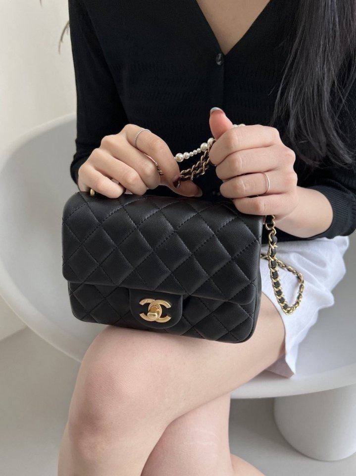 CN 샤넬 [최상급] 미니 플랩 백반수공 