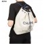 CN 샤넬 드로우 스트링 캔버스 도빌 백팩