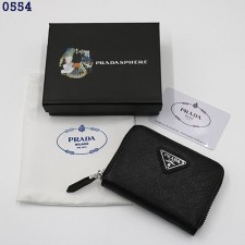 PD 프라다 사피아노 삼각로고 레더 동전지갑